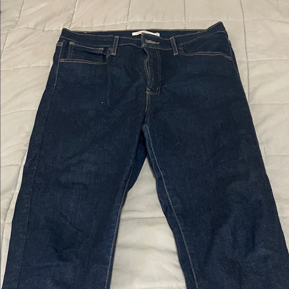 Levi's Women's Dark Blue Skinny Jeans Mile High